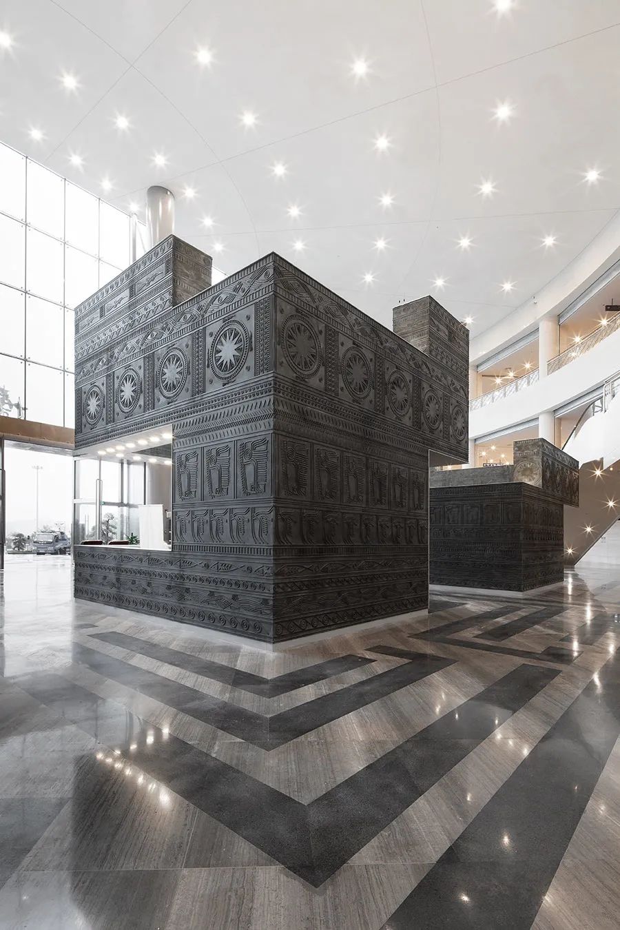 展馆序厅效果图,展馆序厅设计