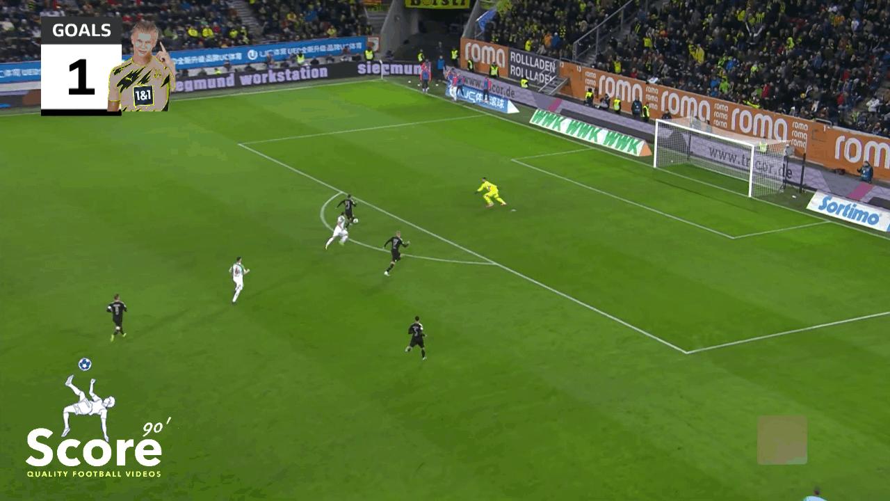 哈兰德金童奖颁奖典礼视频,哈兰德欧洲金童奖