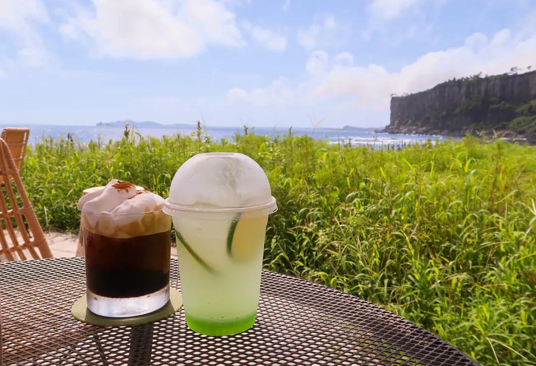 济州岛海边咖啡店推荐,济州岛躺着看海咖啡厅