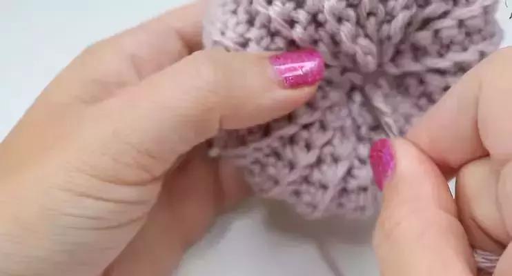 南瓜挂件钩针教程,钩针南瓜小挂件图解