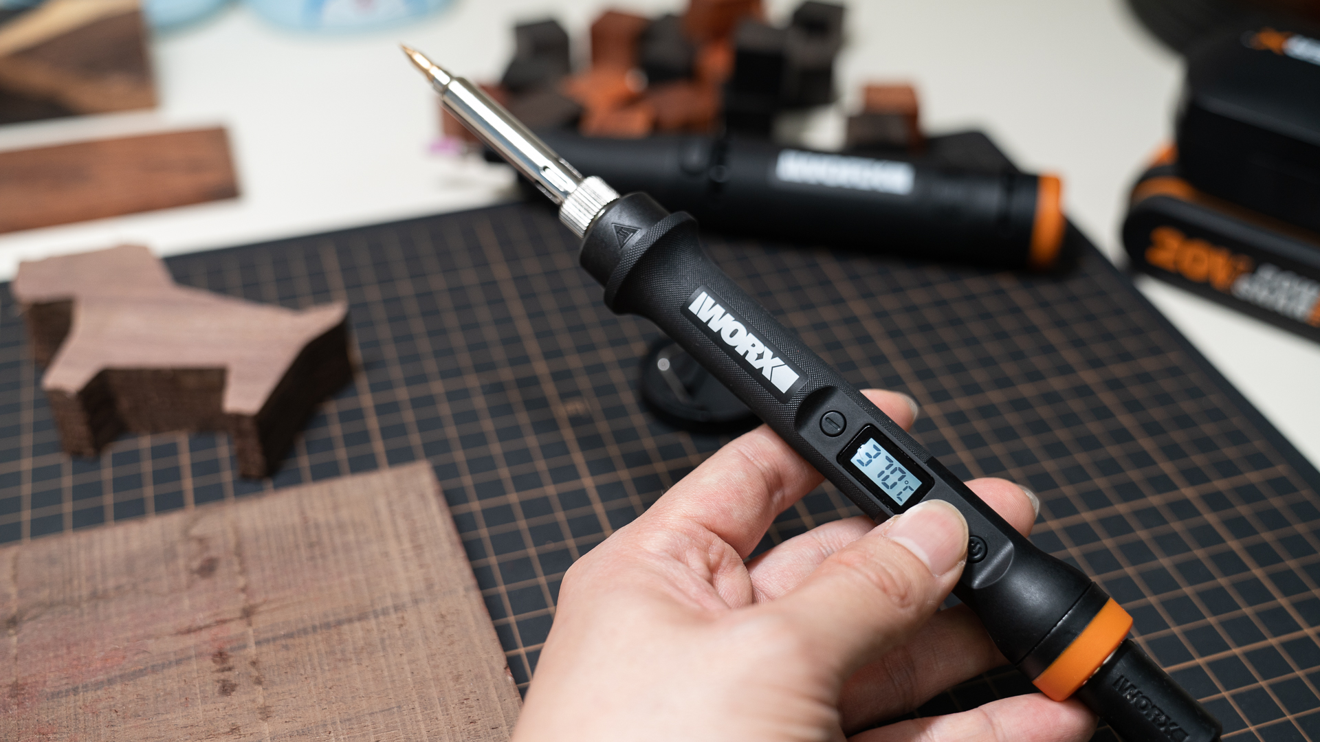 威克士makerx角磨机,选对工具事半功倍