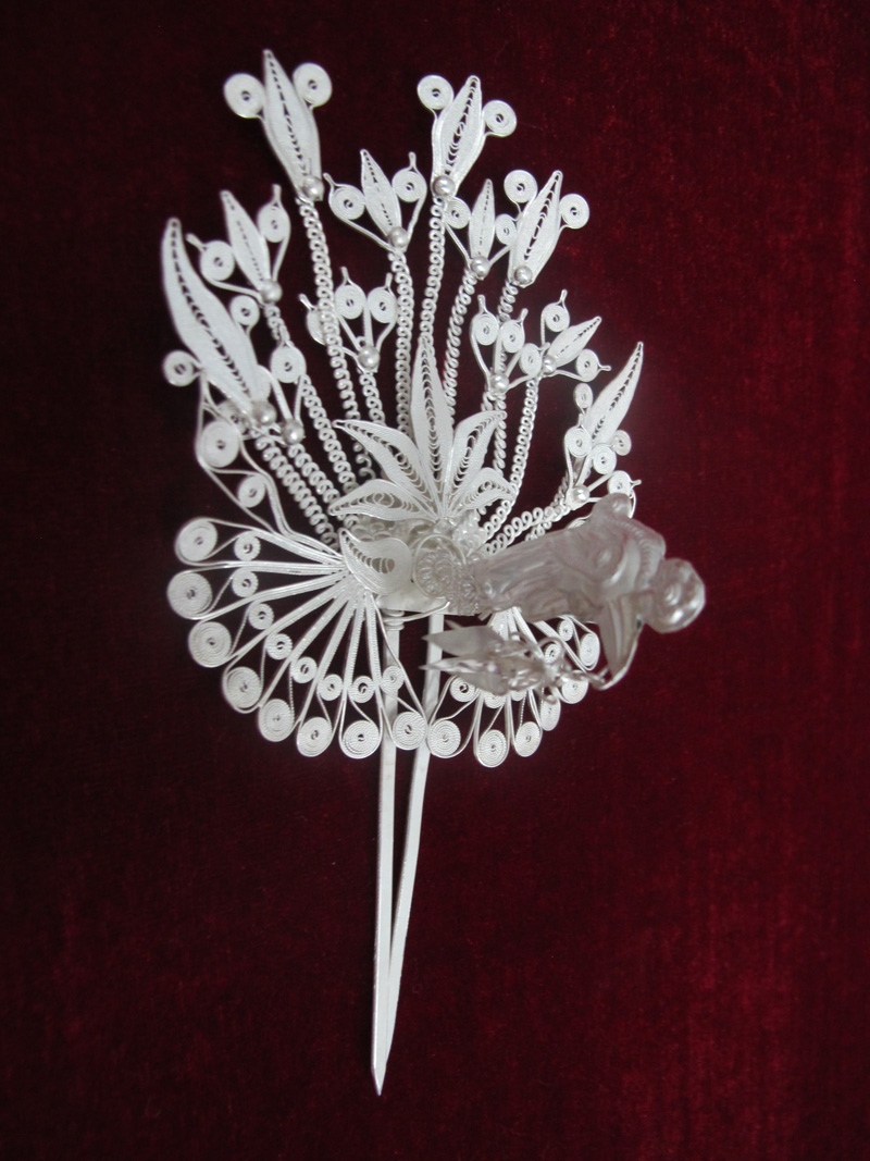 传统工艺手工制作银饰蒙古,传承古法手工银饰