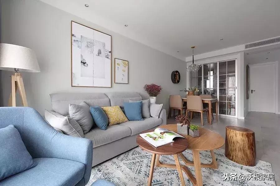 墙壁刷灰色漆效果图,灰色漆刷地面