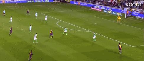 梅西精妙绝伦的过人瞬间,梅西100球神迹