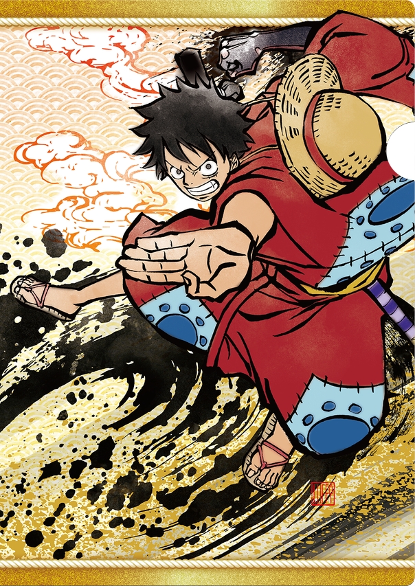 这个罗我爱了！《海贼王》官方公布大量水墨风格美图