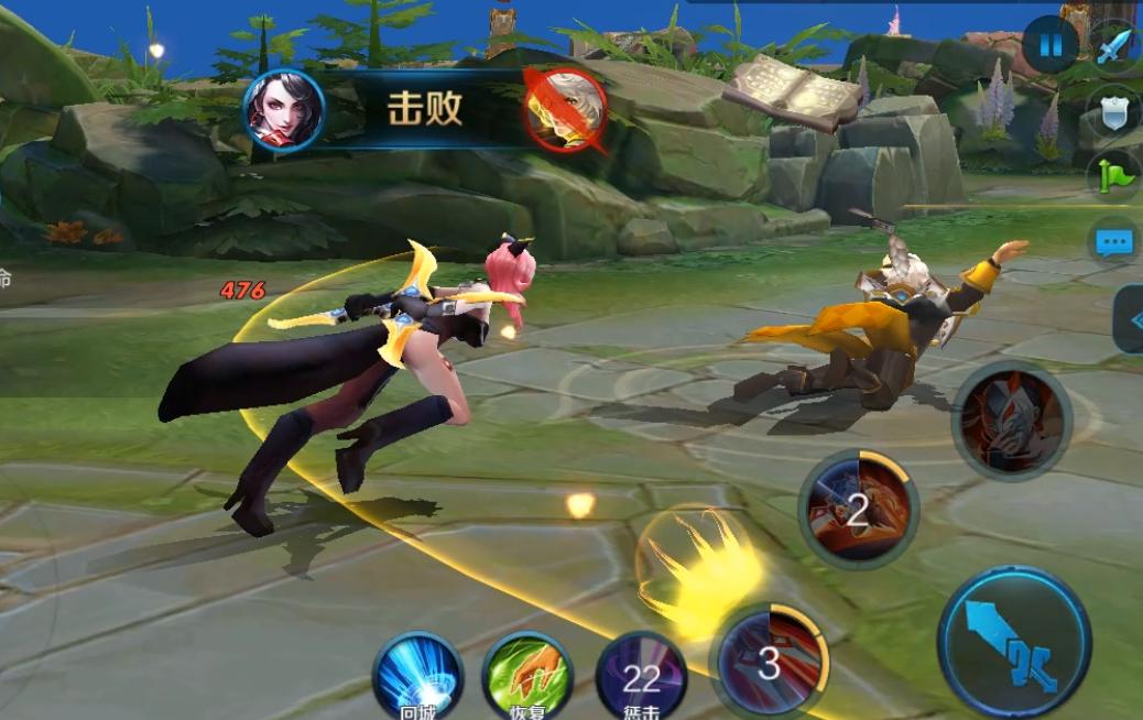 王者荣耀3d视角下的女英雄阵亡,王者荣耀所有英雄3d视角技能展示