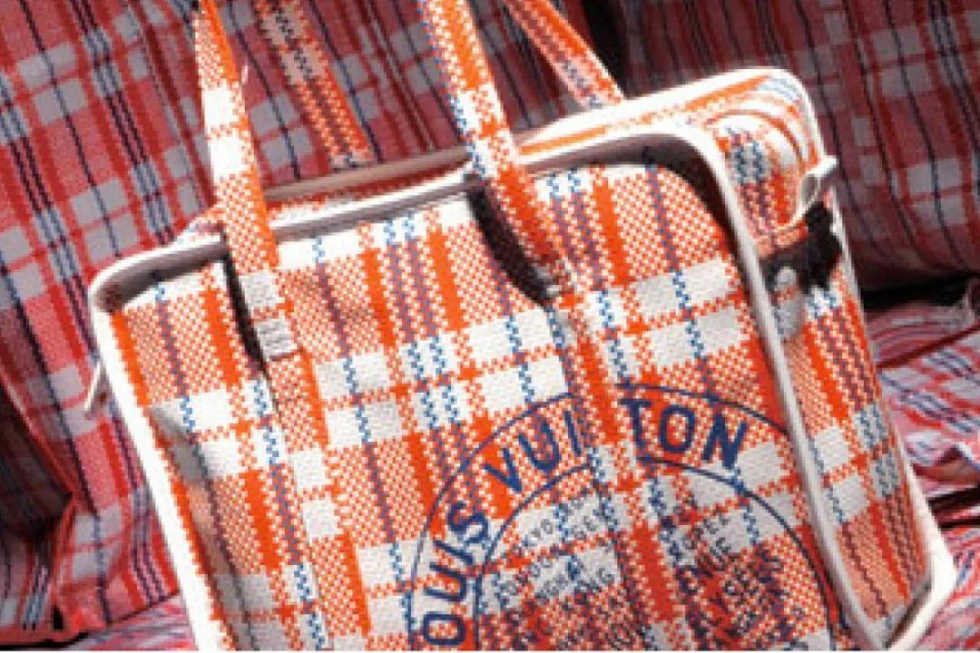 今年流行红白蓝袋,红白蓝编织袋香港