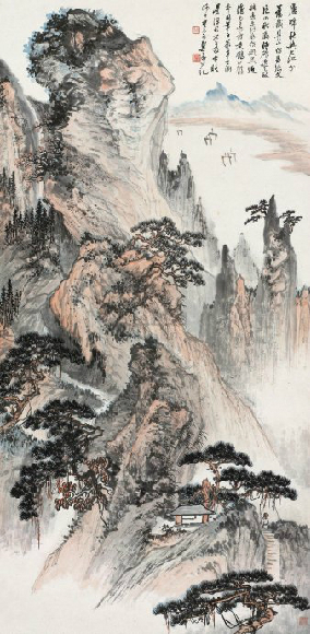 郑午昌花鸟,丝鬓散人郑午昌百幅绘画作品赏析