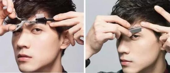 男生眉毛怎么修眉尖,男士修眉去哪里修眉毛