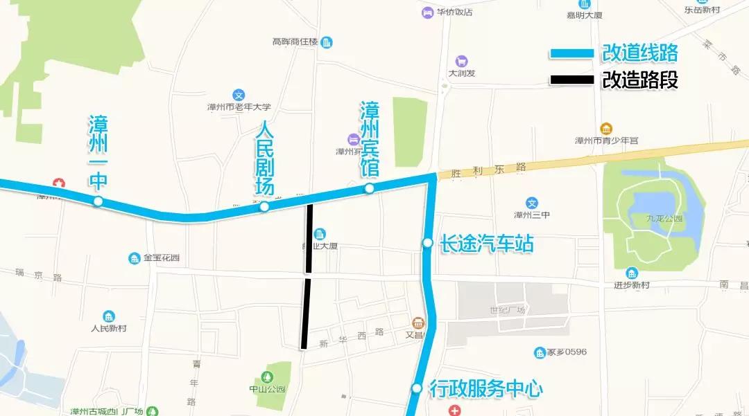 漳州延安北路改造,漳州古城延安路改造单行线