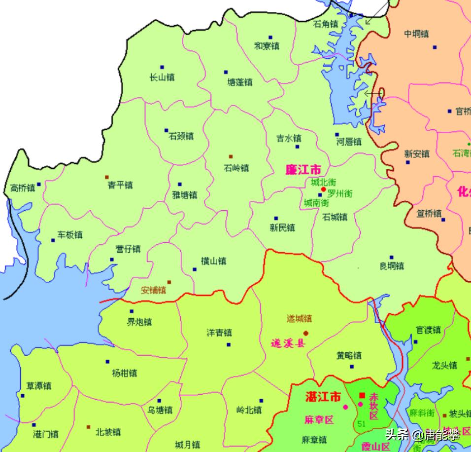 雷州18镇排名,湛江雷州十八镇