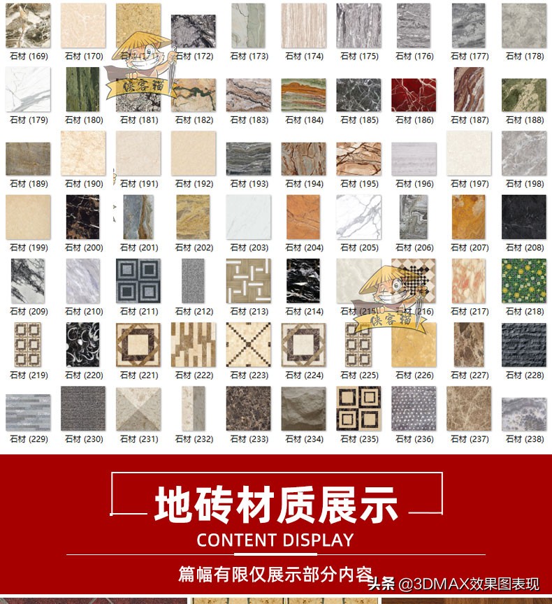 81种分类，1500张超高清素材贴图，直接白嫖，真香