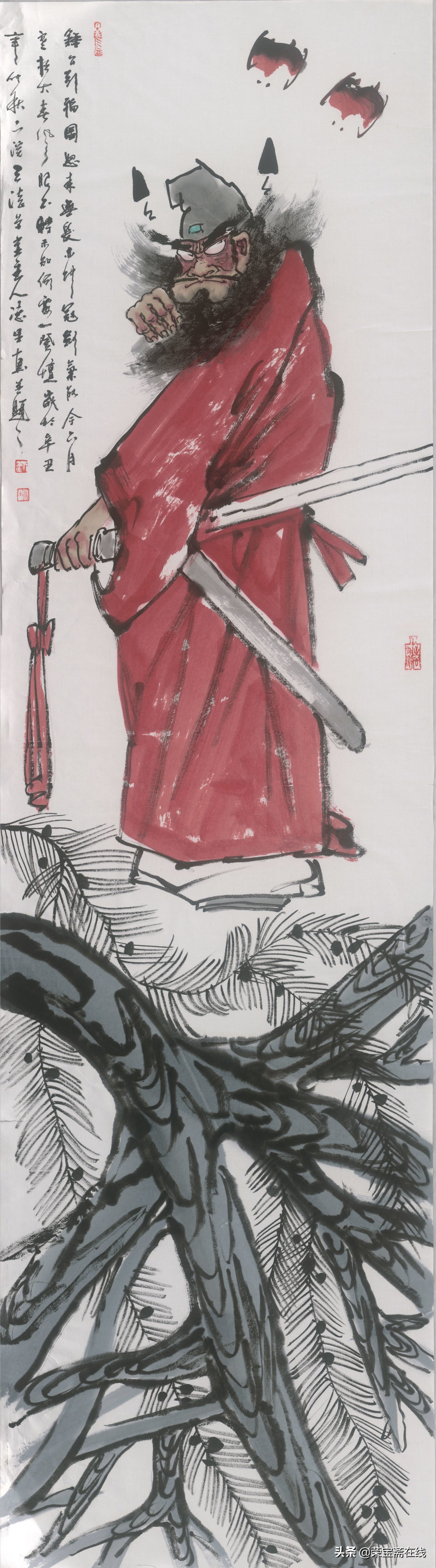 美院国画创作作品欣赏,教授书画作品欣赏