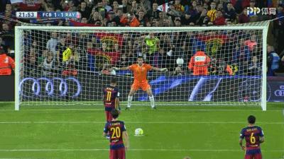 内马尔罚点球方式,内马尔罚任意球姿势图片