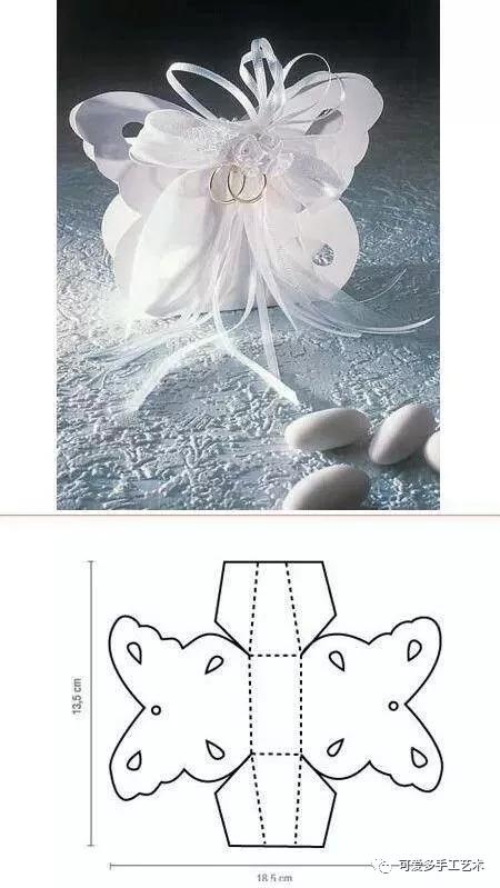 diy礼品盒花,大号礼品盒diy图案