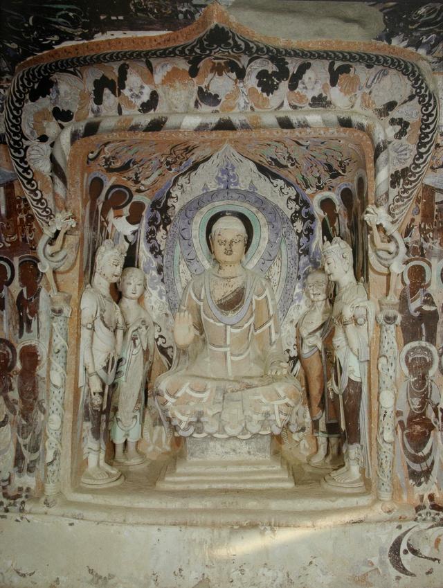 敦煌壁画320窟赏析,敦煌莫高窟420窟壁画