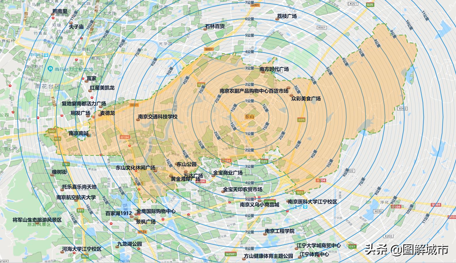 南京哪个板块配套好,南京东山板块最新规划