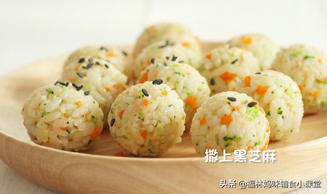 剩米饭做蔬菜水果饭团,剩米饭和菠菜可以做什么辅食