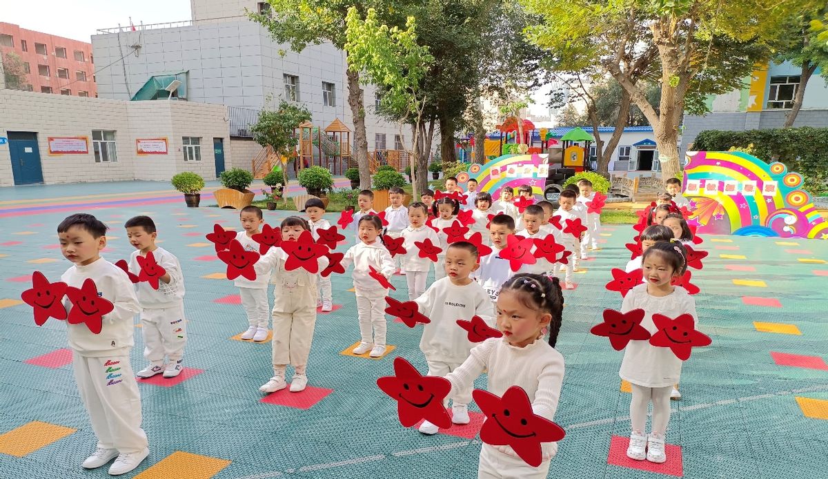 我心向党幼儿园舞蹈,童心向党幼儿园器械操