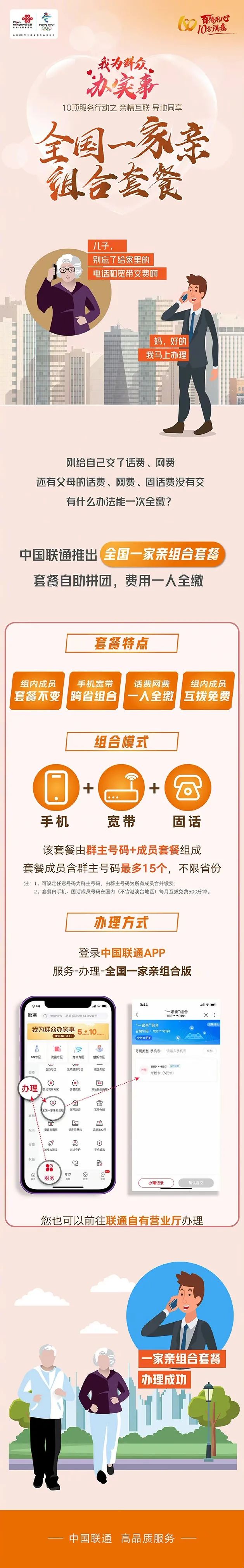 登录中国联通APP，轻松解决全家缴费的“忙乱时刻”