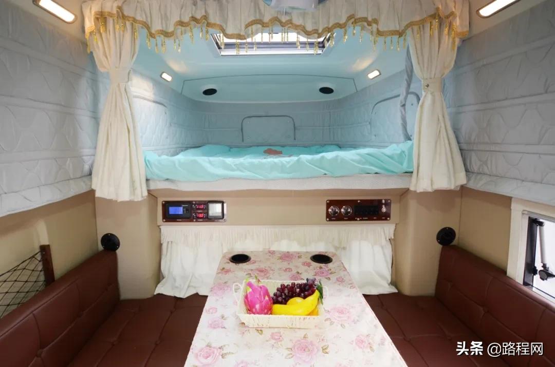 2023款五十铃d-max四驱硬升顶房车,双排皮卡软升顶房车最新款