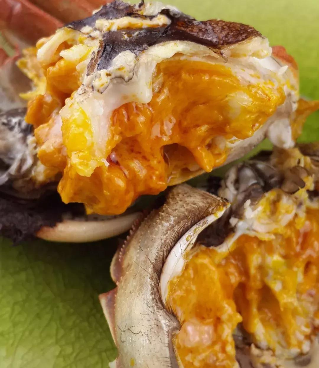 丰收蟹庄美食推荐,丰收蟹庄旗舰大闸蟹葱油拌面