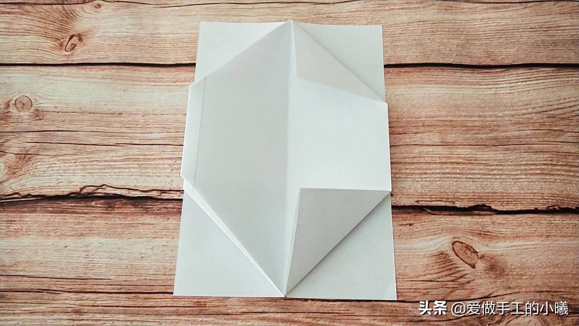 多层纸收纳盒折法,纸收纳盒折法小格子