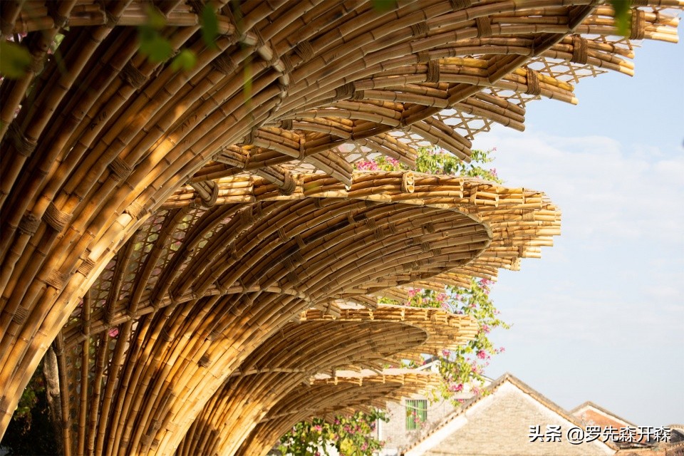 佛山景观庭院打造,竹编景观建筑方案推荐