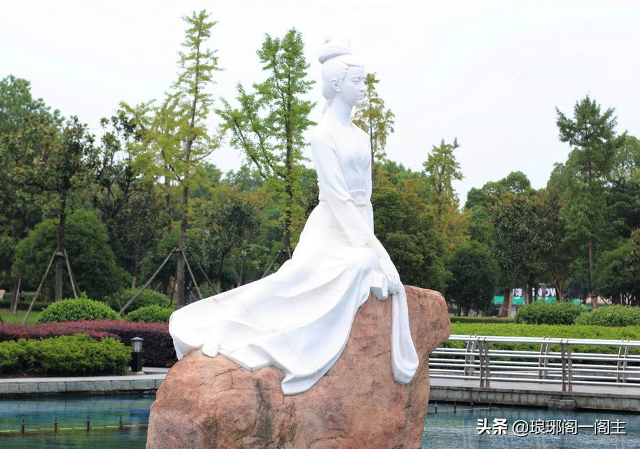 四大美女西施墓出土复原照片,中国第一大美女西施