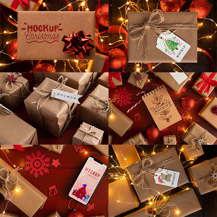 圣诞节主题海报制作图片,圣诞节海报素材和教程视频