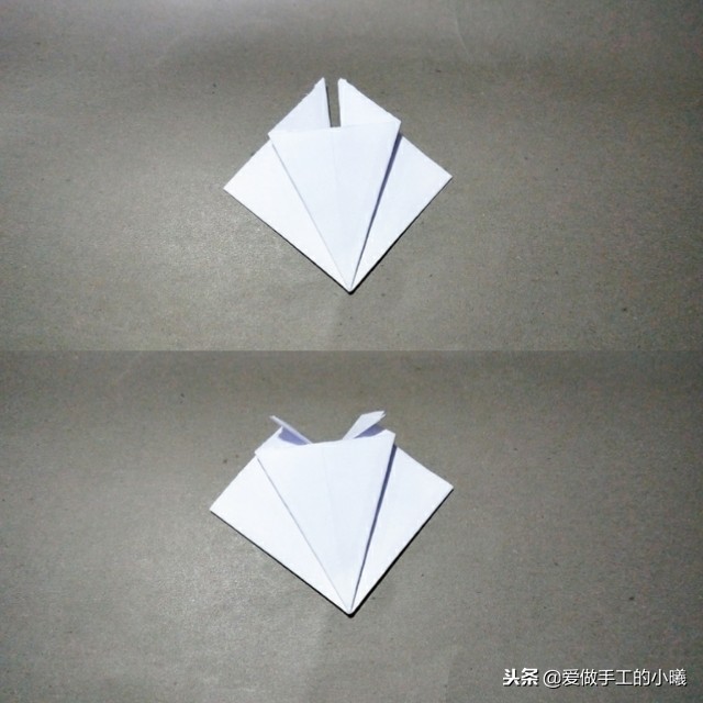 芭蕾鞋子怎么折纸教程图解,芭蕾舞裙子折纸教程