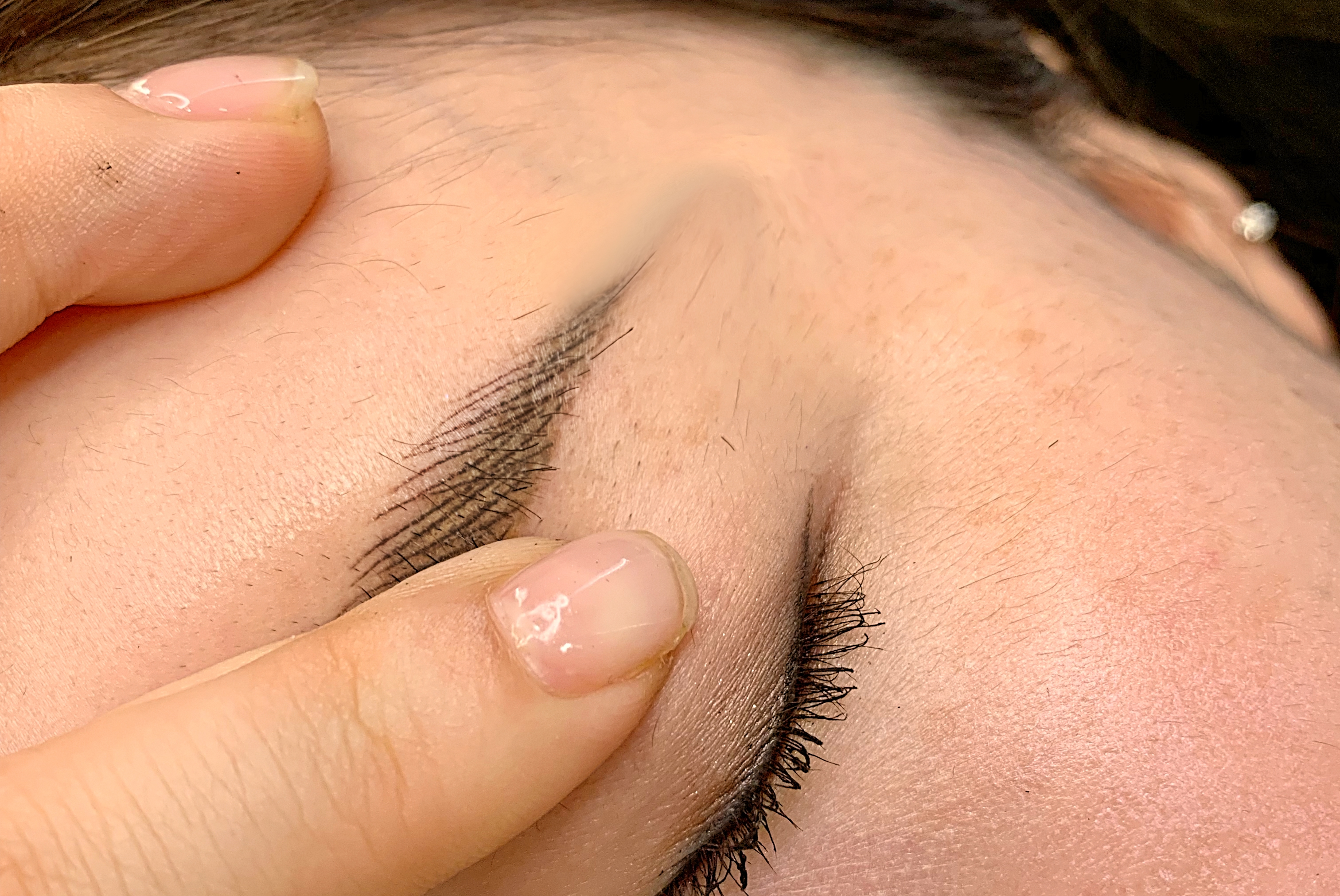 纹绣师应该怎么练习线条,零基础纹绣初学者雾眉教程