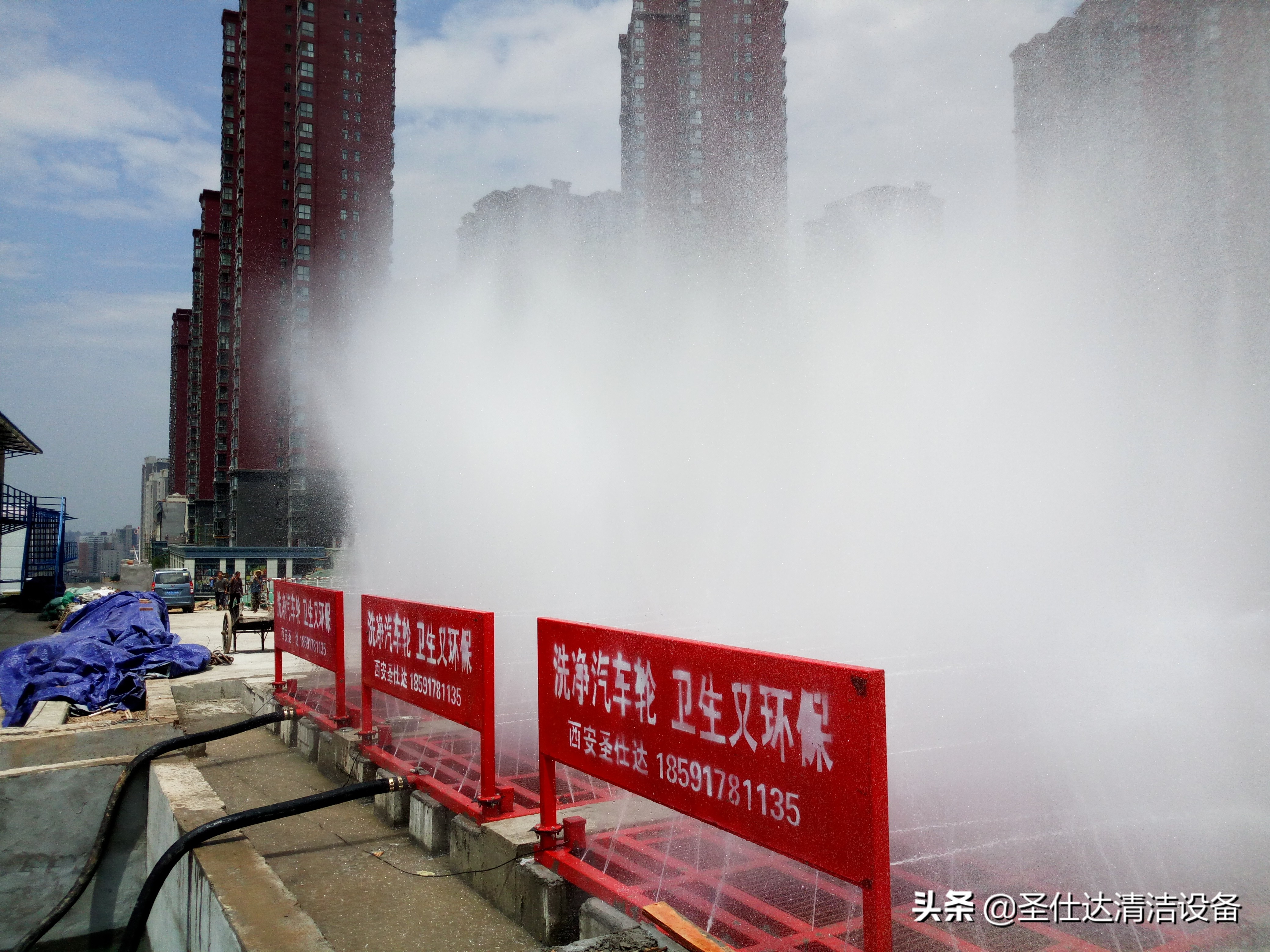 工地自动洗车机的作用介绍,工地智能全方位洗车机