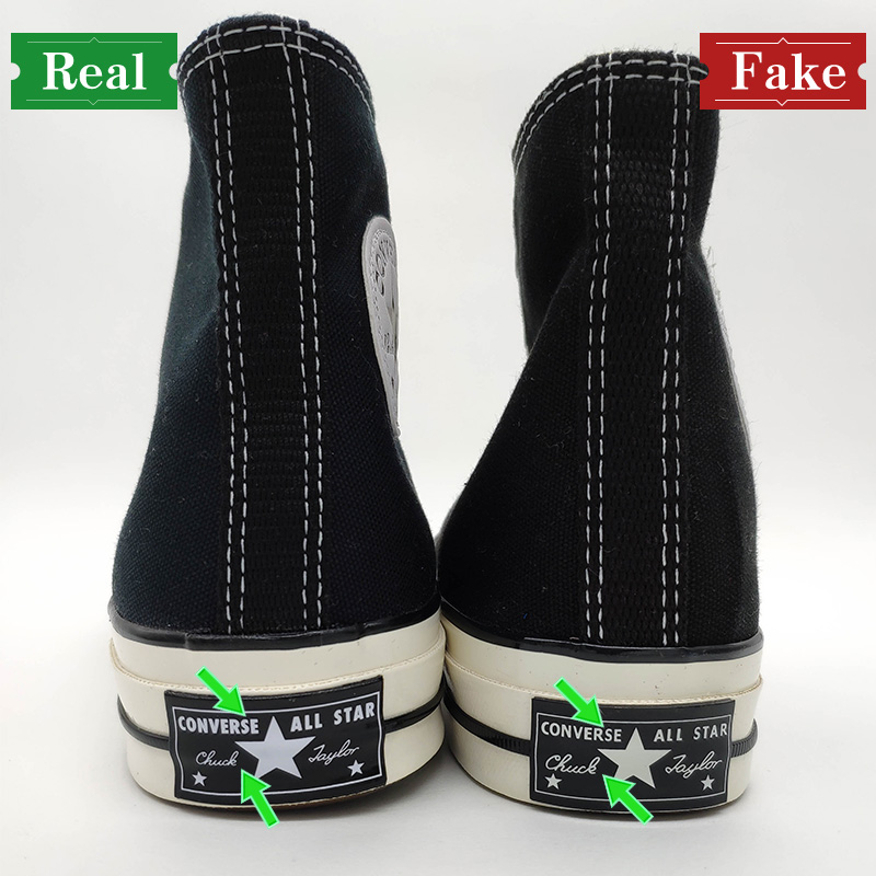 普通匡威与匡威1970S区别Converse真假鉴定对比？