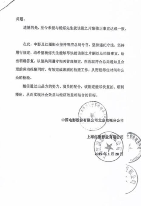 杨烁顶风作案无视国家限薪令,杨烁被限薪后的片酬是多少