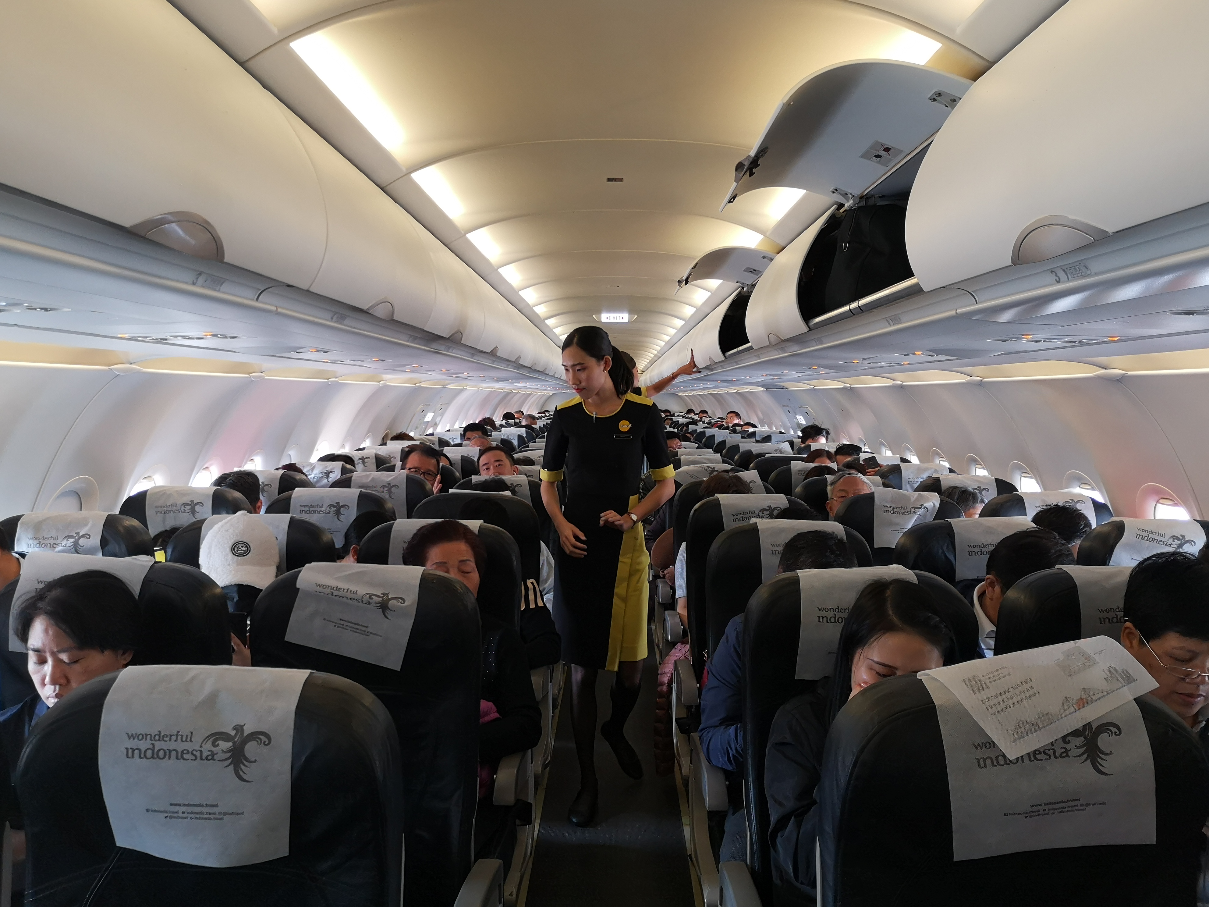 酷航a320飞行体验,酷航空客a320-200neo