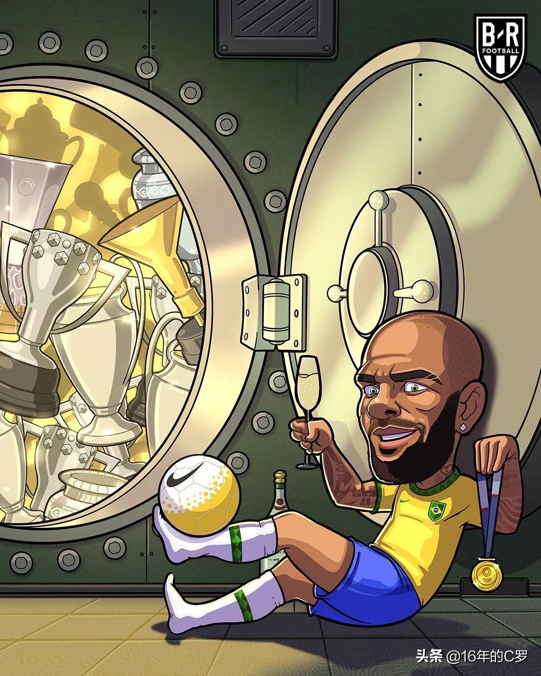 巴西成功卫冕夺奥运男足金牌,西班牙阿尔维斯