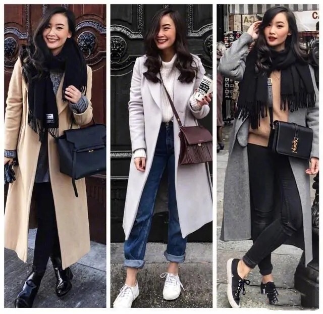 180博主大衣穿搭,博主大衣穿搭推荐