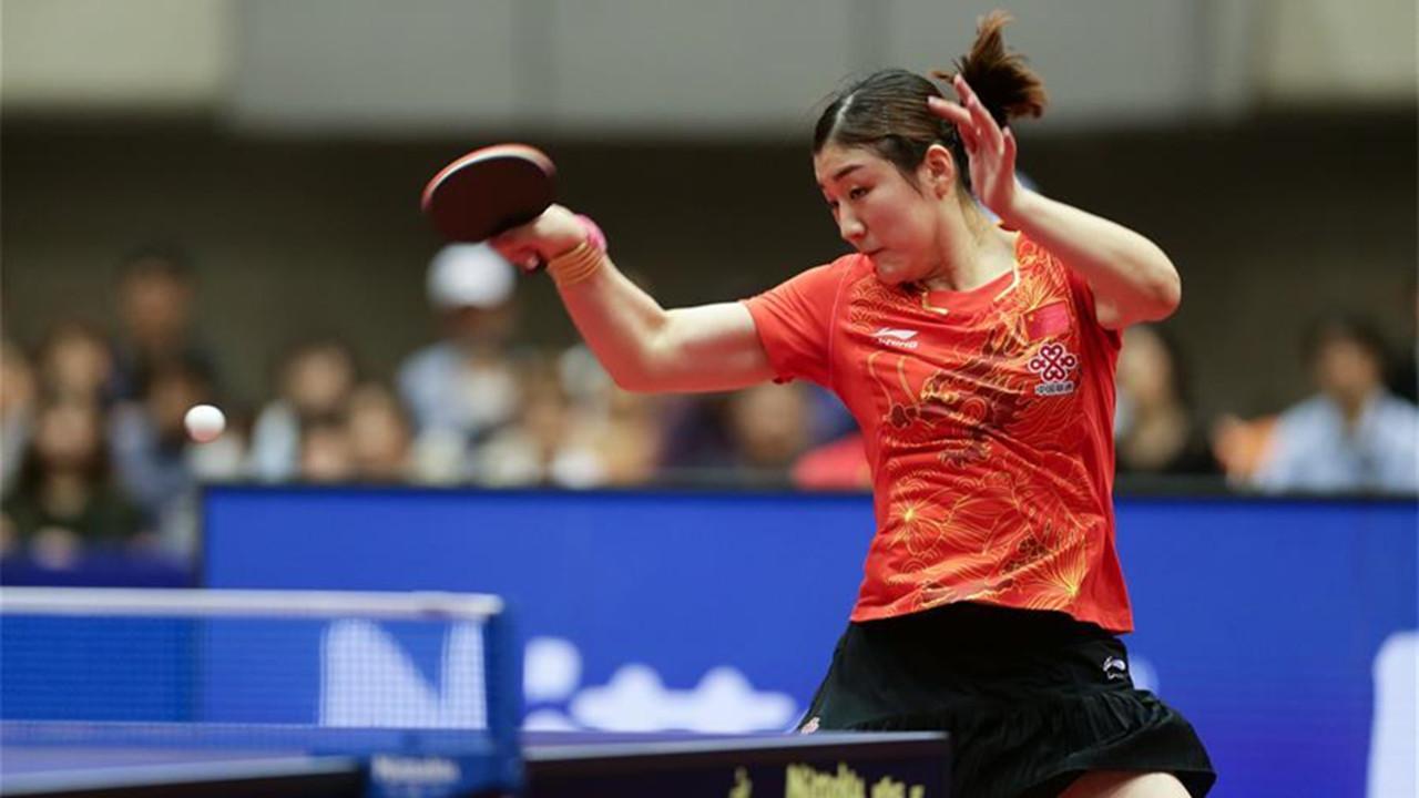 女乒陈梦照片大全,女乒新人王陈梦
