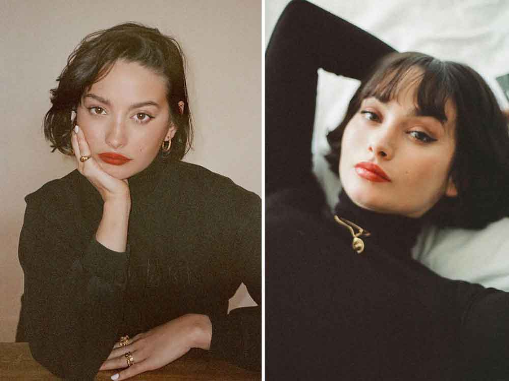 法国女人喜欢玫红色口红图片,法国女人最爱什么颜色口红