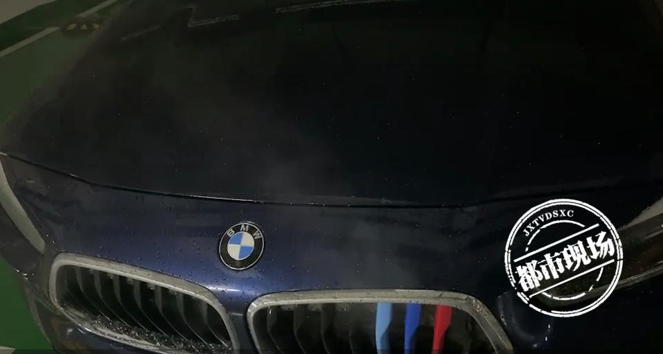 刚提车冒烟,新宝马冒大量白烟