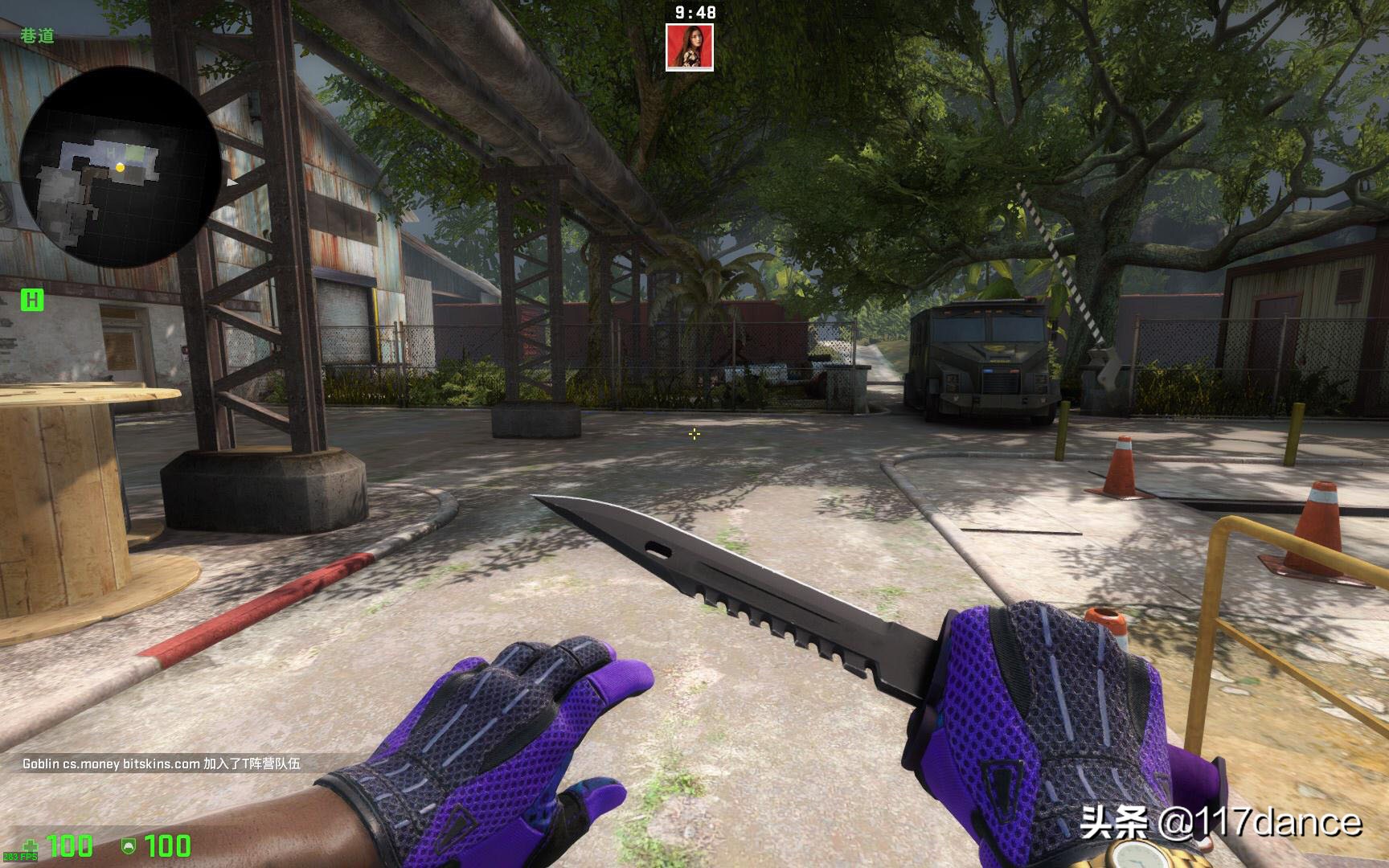 m9刺刀宝石效果,m9宝石刀局内效果