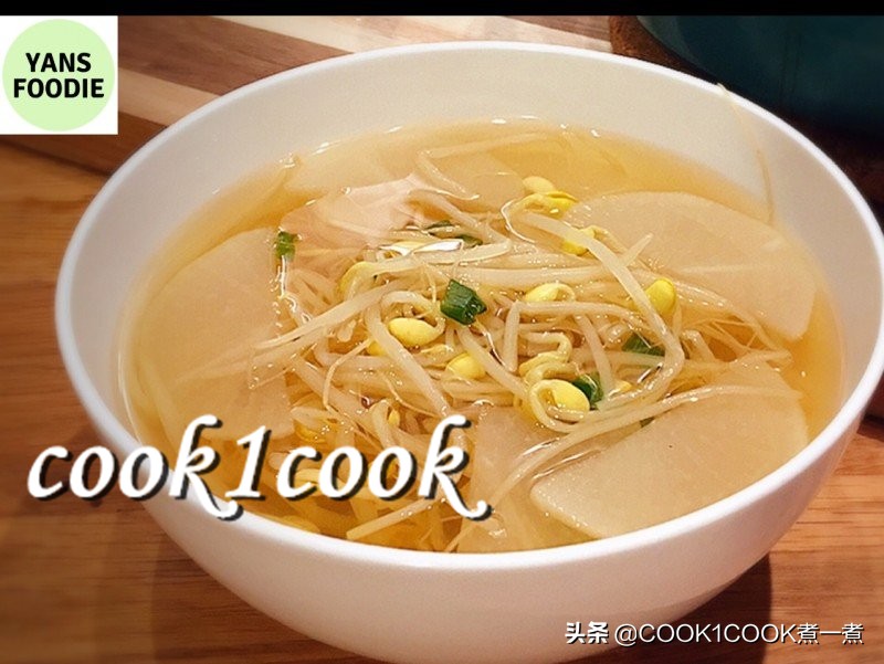 韩国豆芽汤正宗做法,韩式豆芽汤家常做法