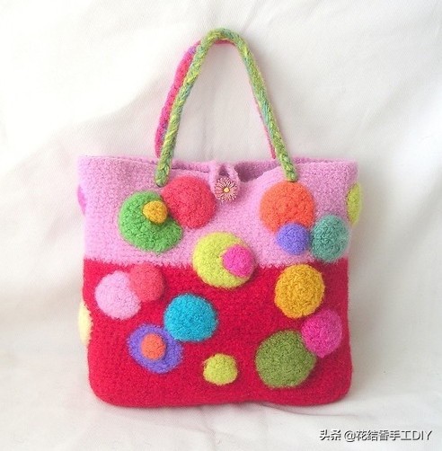 毛线钩编织教程全过程,编织姑娘的视频教程