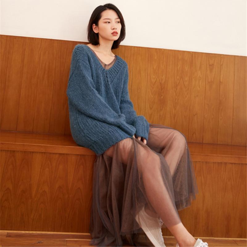 韩国慵懒风毛衣，在双十一也可以买到