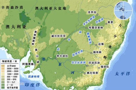 澳大利亚墨累河平原面积,墨累河是澳大利亚唯一大河吗