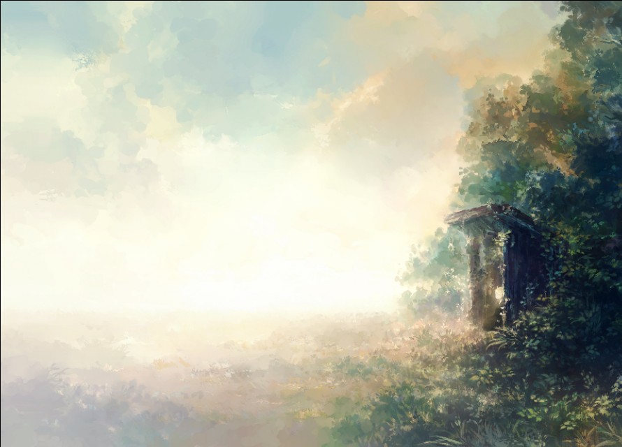 一组光与影哑光效果和火影忍者主题的电脑壁纸