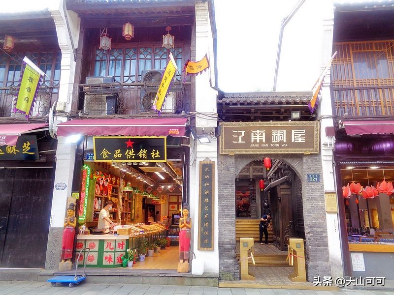 杭州的知名古街南宋御街,来杭州一定要来千年古道南宋御街