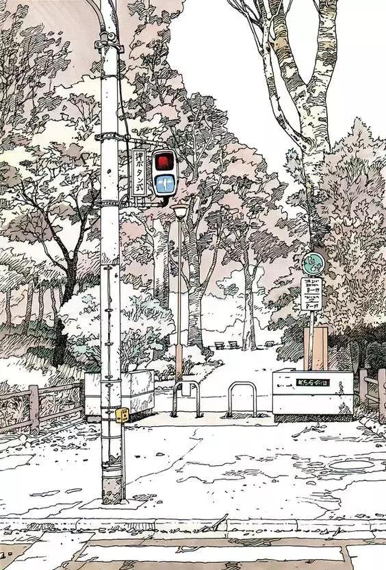 风景速写的好处,风景速写简单显高级