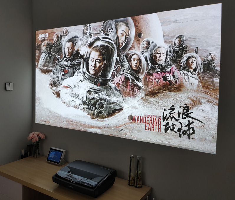 激光电视坚果极米,坚果su4k评测和坚果u1